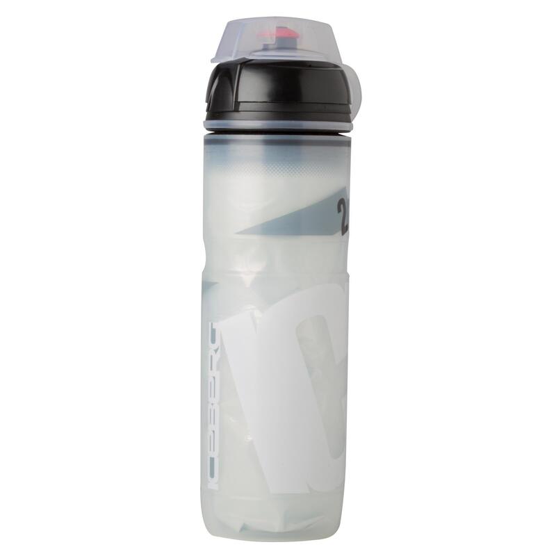 Trinkflasche Fahrrad Elite Iceberg isolierend 650 ml weiß 