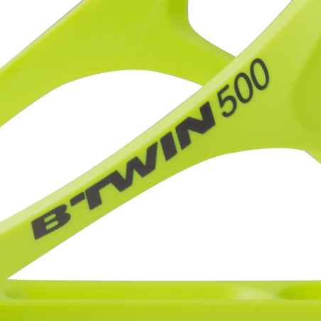 500 Bike Bottle Cage - Neon Yellow