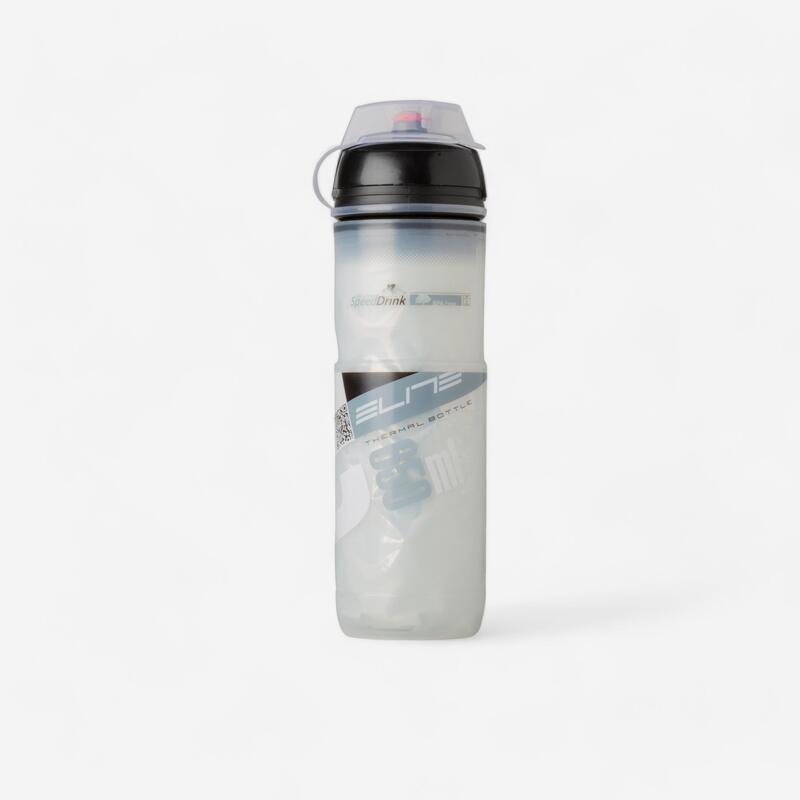 Bidón isotérmico ciclismo Iceberg 650 ml blanco