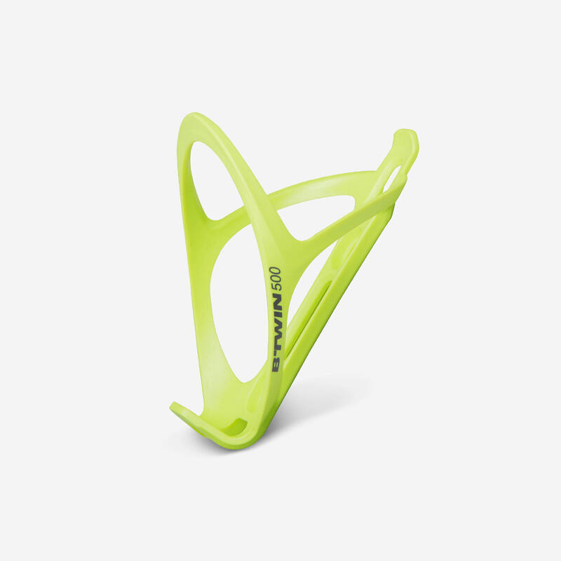 Porte-bouteille vélo 500 jaune fluo Porte-bouteille vélo 500 jaune fluo