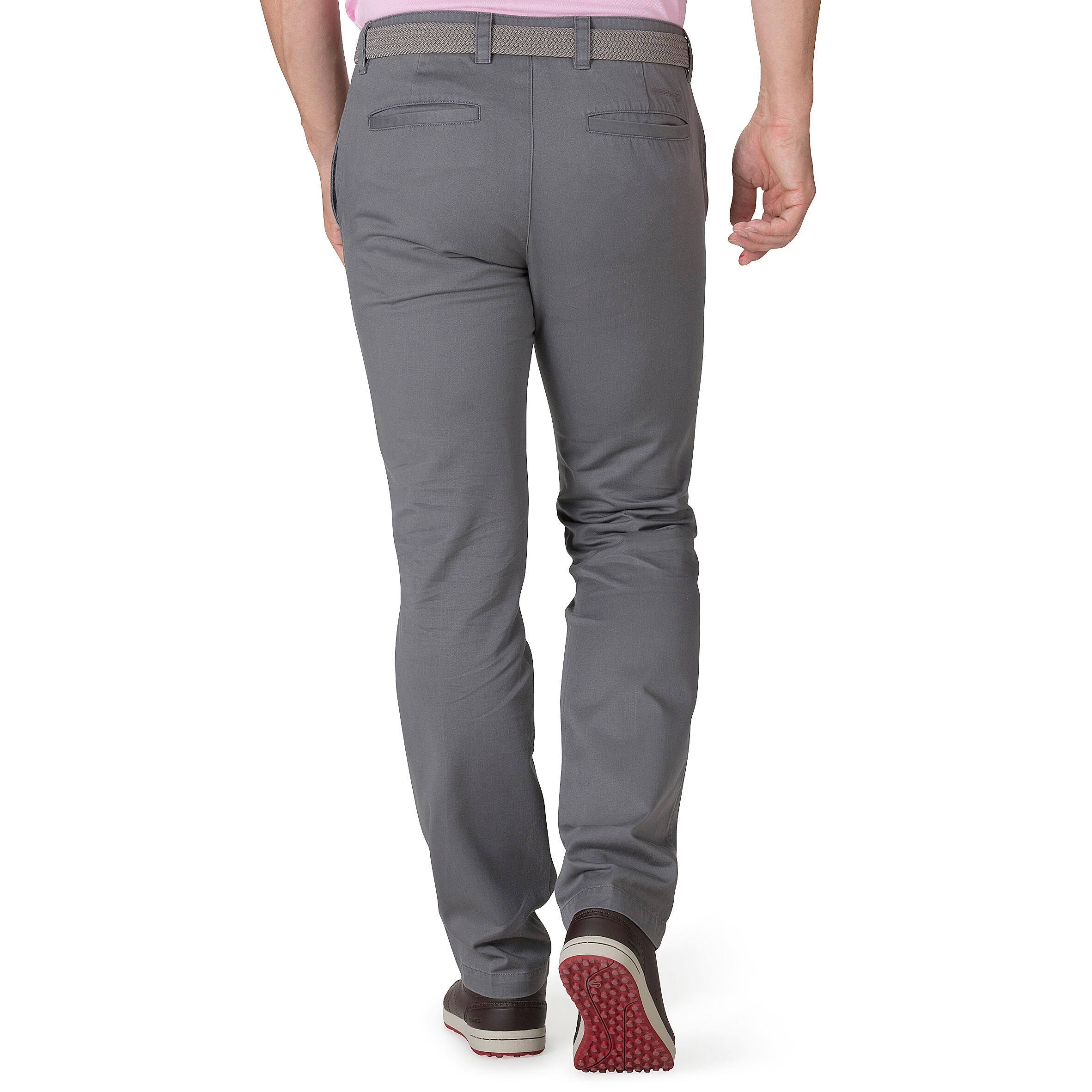 SMAR'TEE Men's Golf Trousers - Grey 3/13