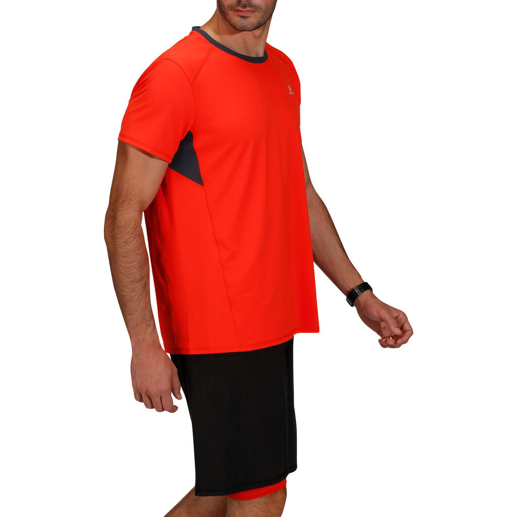 T-shirt fitness cardio homme rouge ENERGY