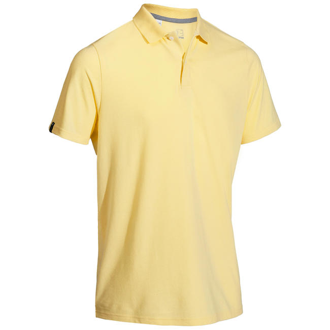 Buy Golf Polo T-Shirts Online In India | Men's Polo 500 Yellow