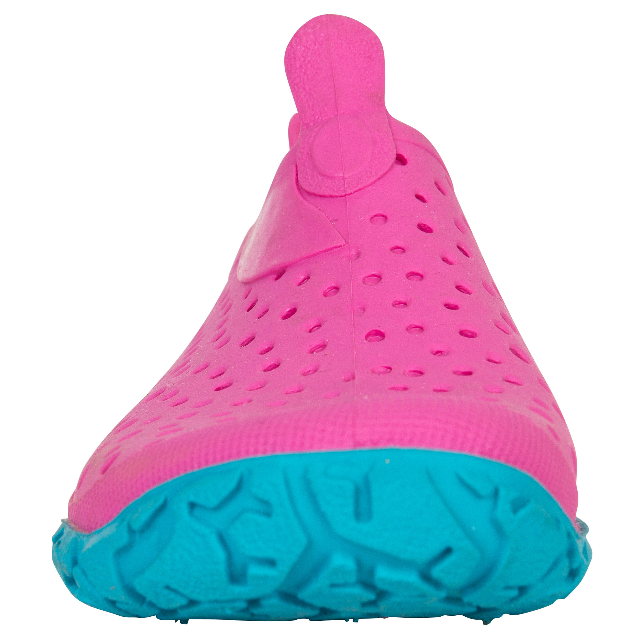 GIRL’S AQUADOTS 100 POOL SHOES PINK BLUE 14/16