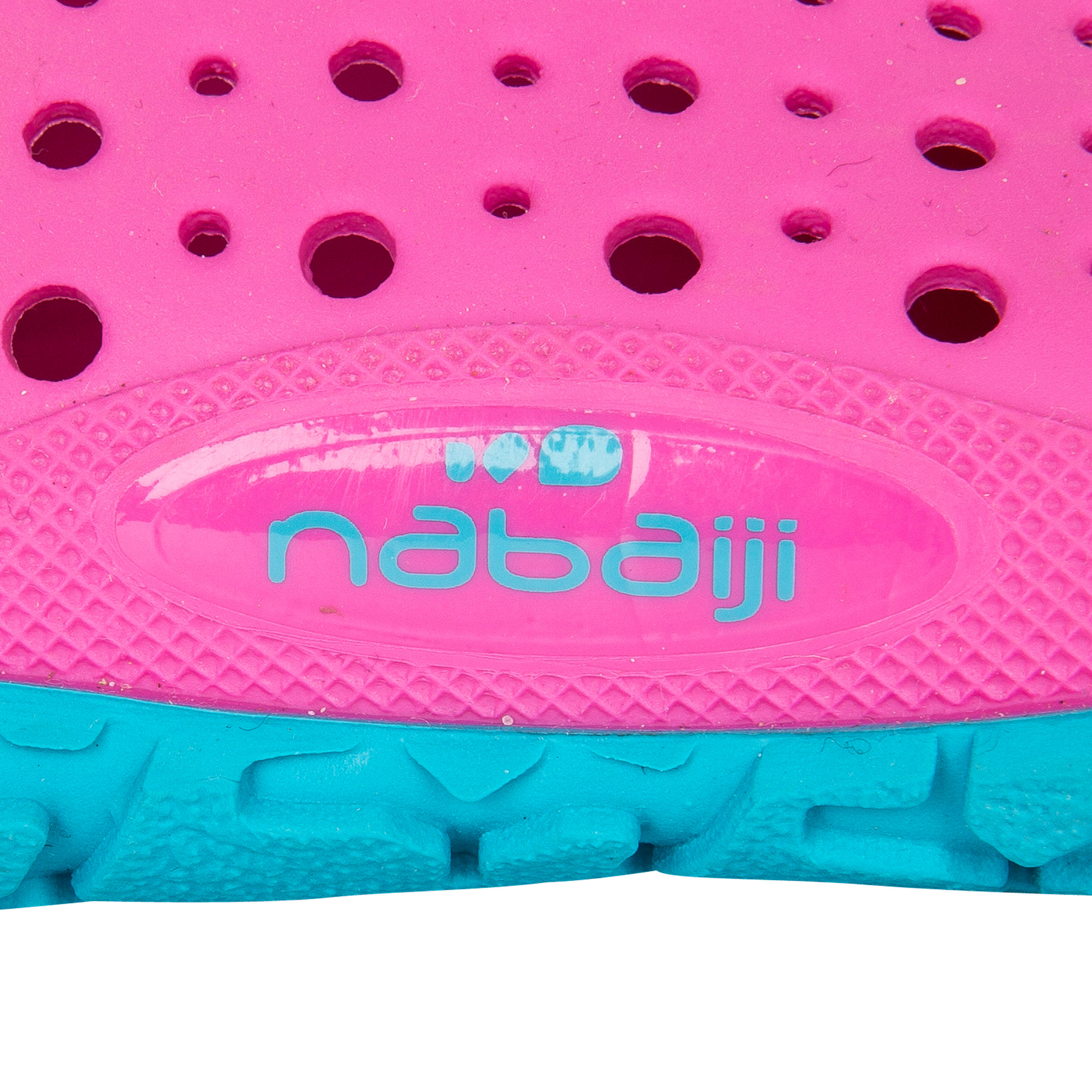 GIRL’S AQUADOTS 100 POOL SHOES PINK BLUE 16/16