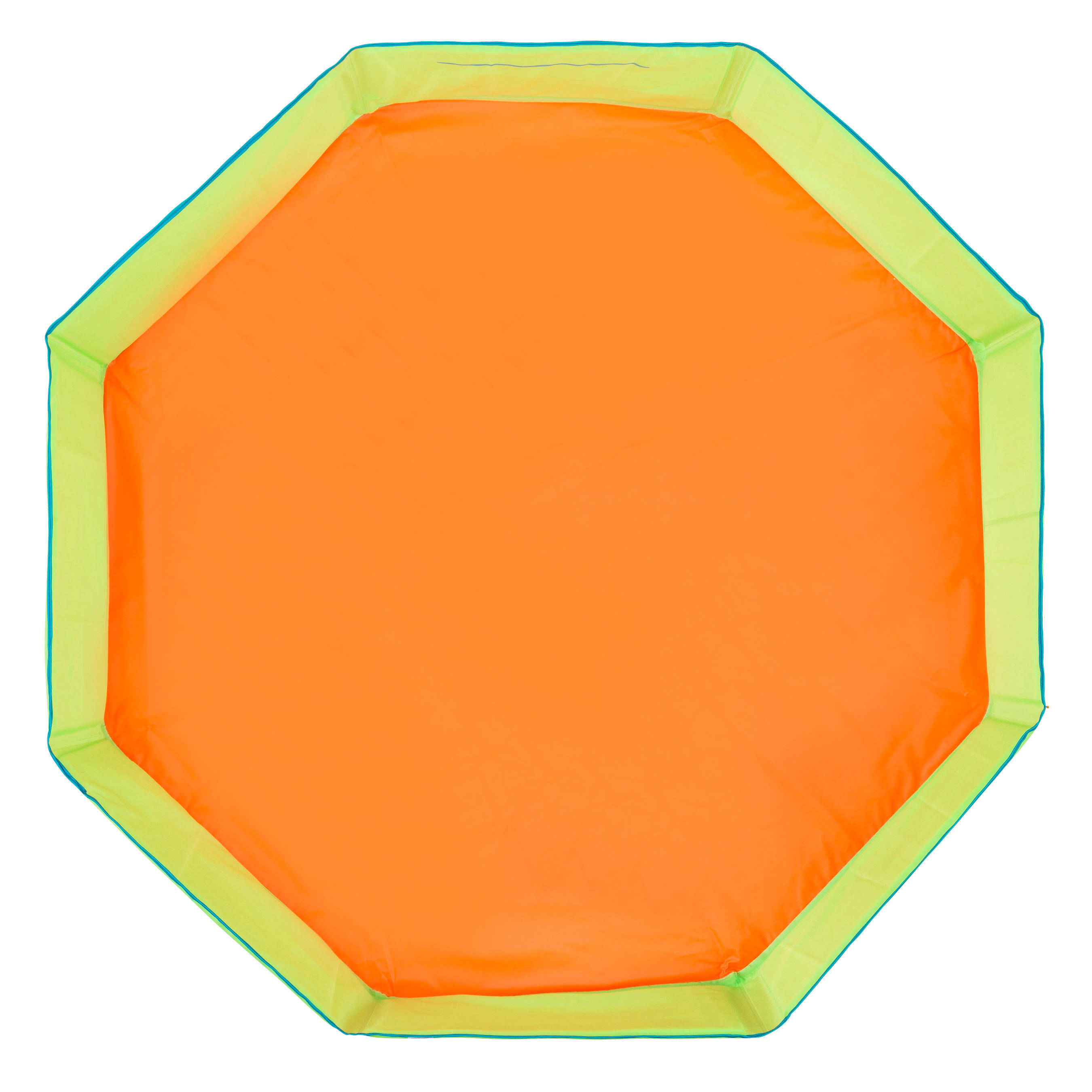 TIDIPOOL + small children’s paddling pool with carry bag - green and orange -  4