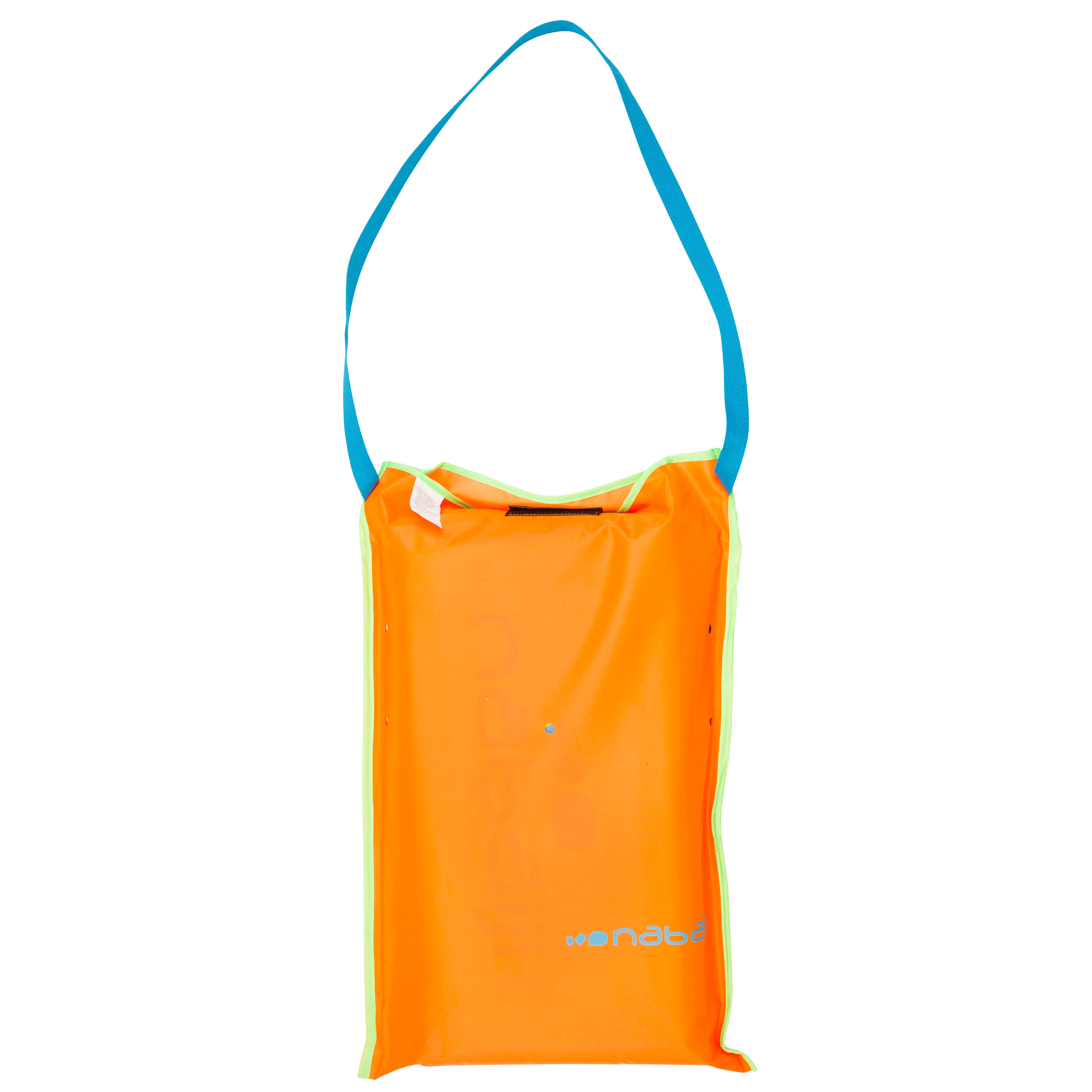 TIDIPOOL + small children’s paddling pool with carry bag - green and orange 8/10