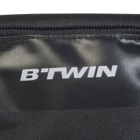 500 Double 1L Bike Frame Bag - Black