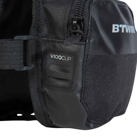 500 Double Bike Frame Bag 1L - Black