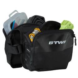 500 Double Bike Frame Bag 1L - Black