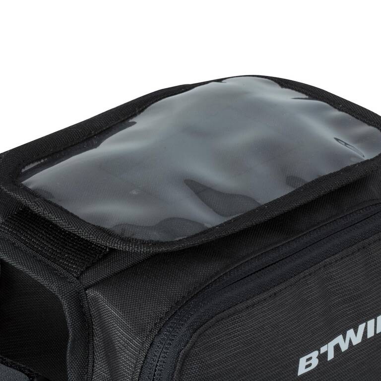 520 Double Bike Frame Bag 2L - Black