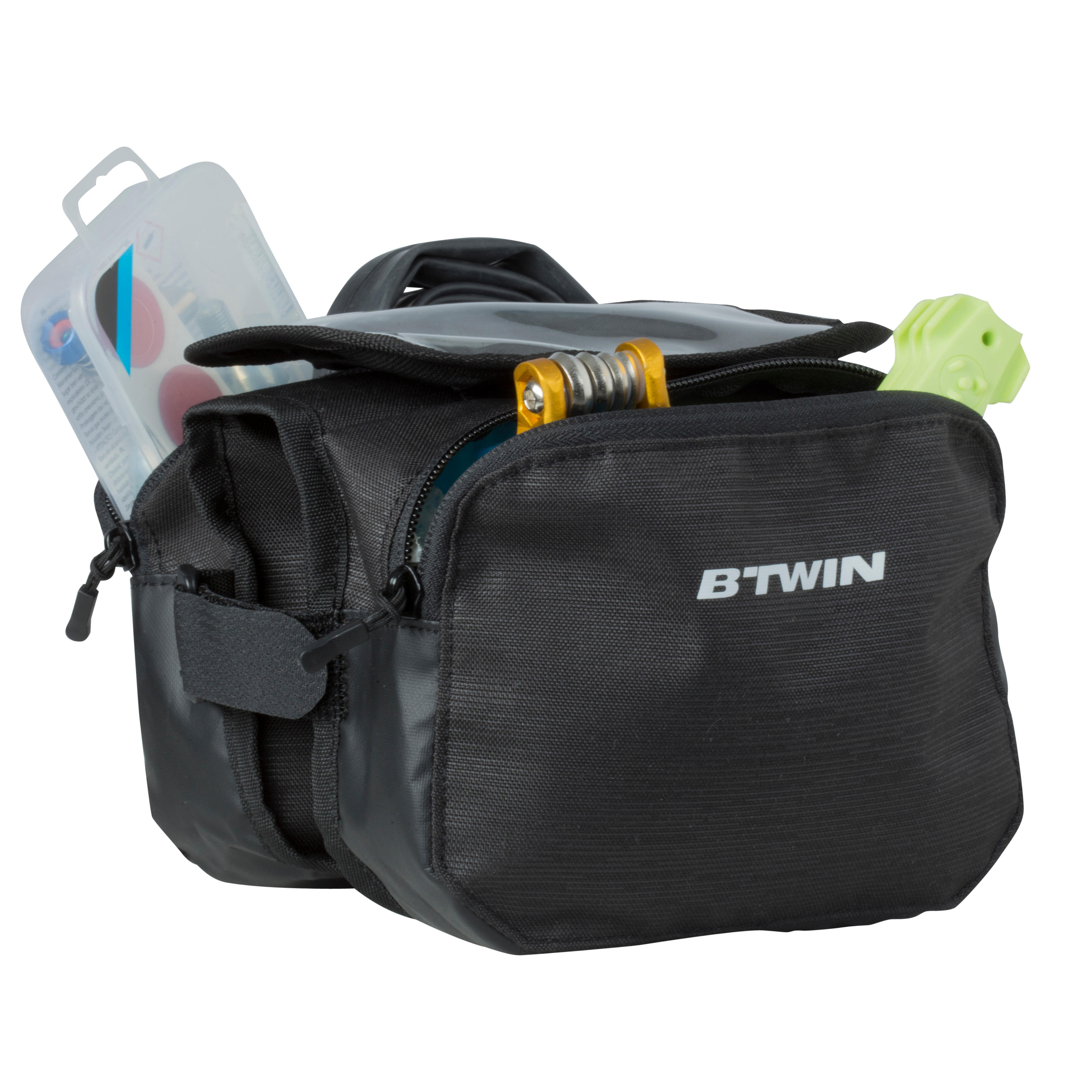 520 Double 2L Bike Frame Bag Black