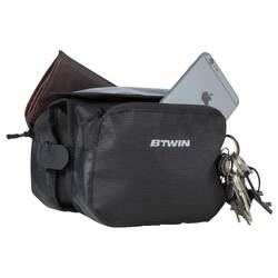 520 Double 2L Bike Frame Bag - Black