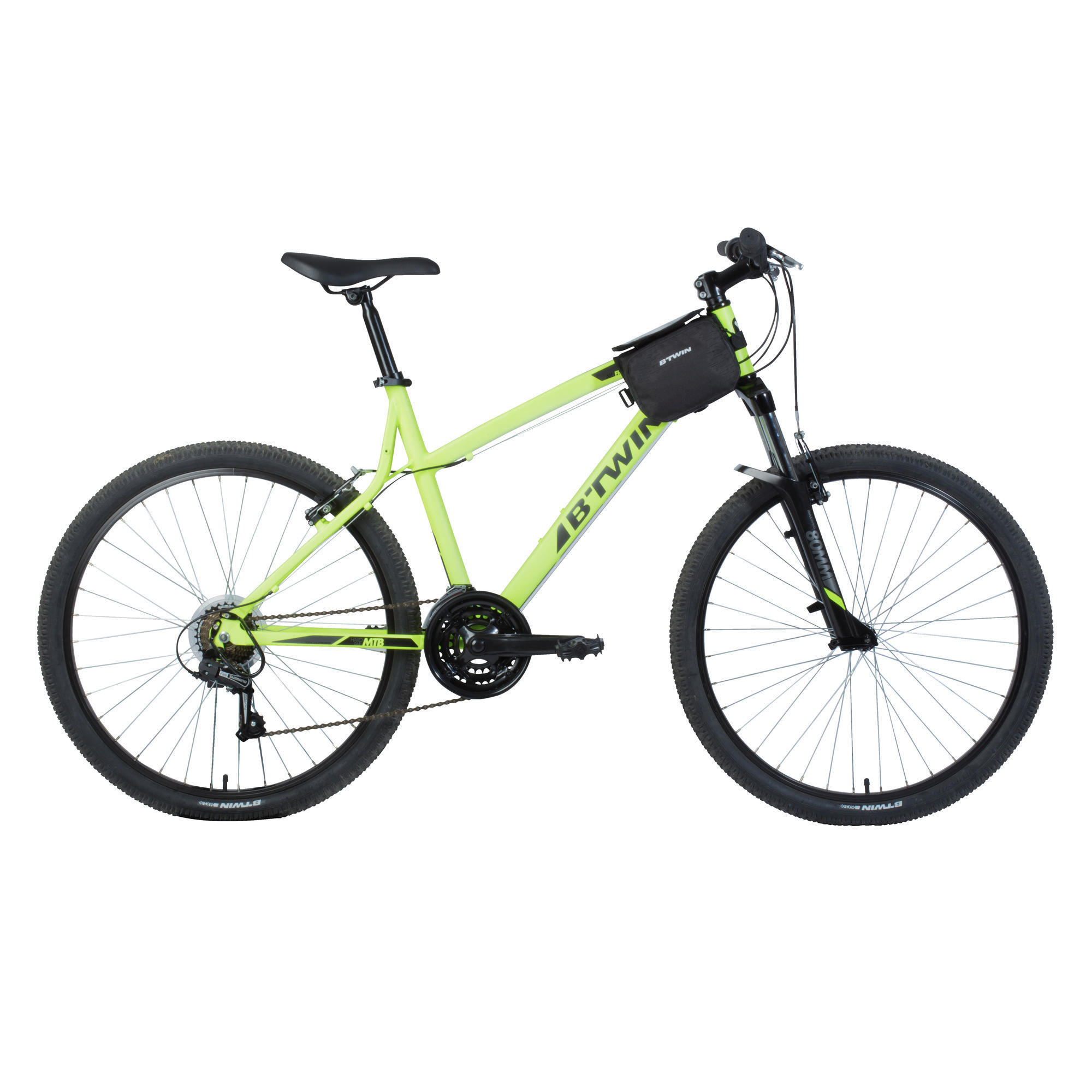 BORSA DOPPIA PER TELAIO BICI 520 2L NERO