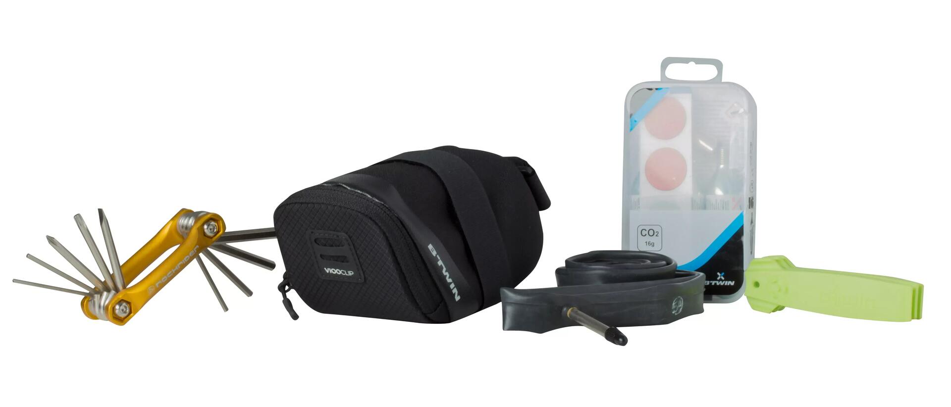 Saddlebag and items  usually found inside.