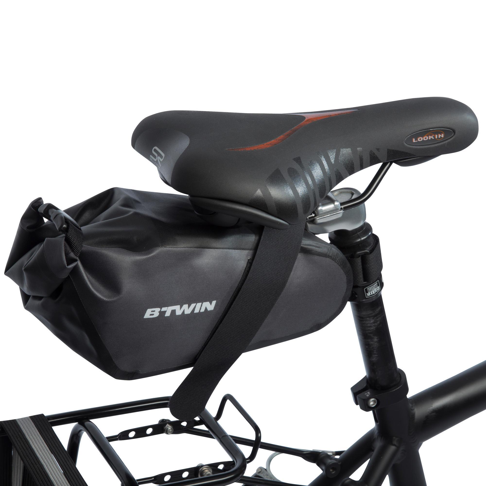 btwin saddle bag