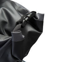 Crna vodonepropusna torba za sedište bicikla 2,5 l