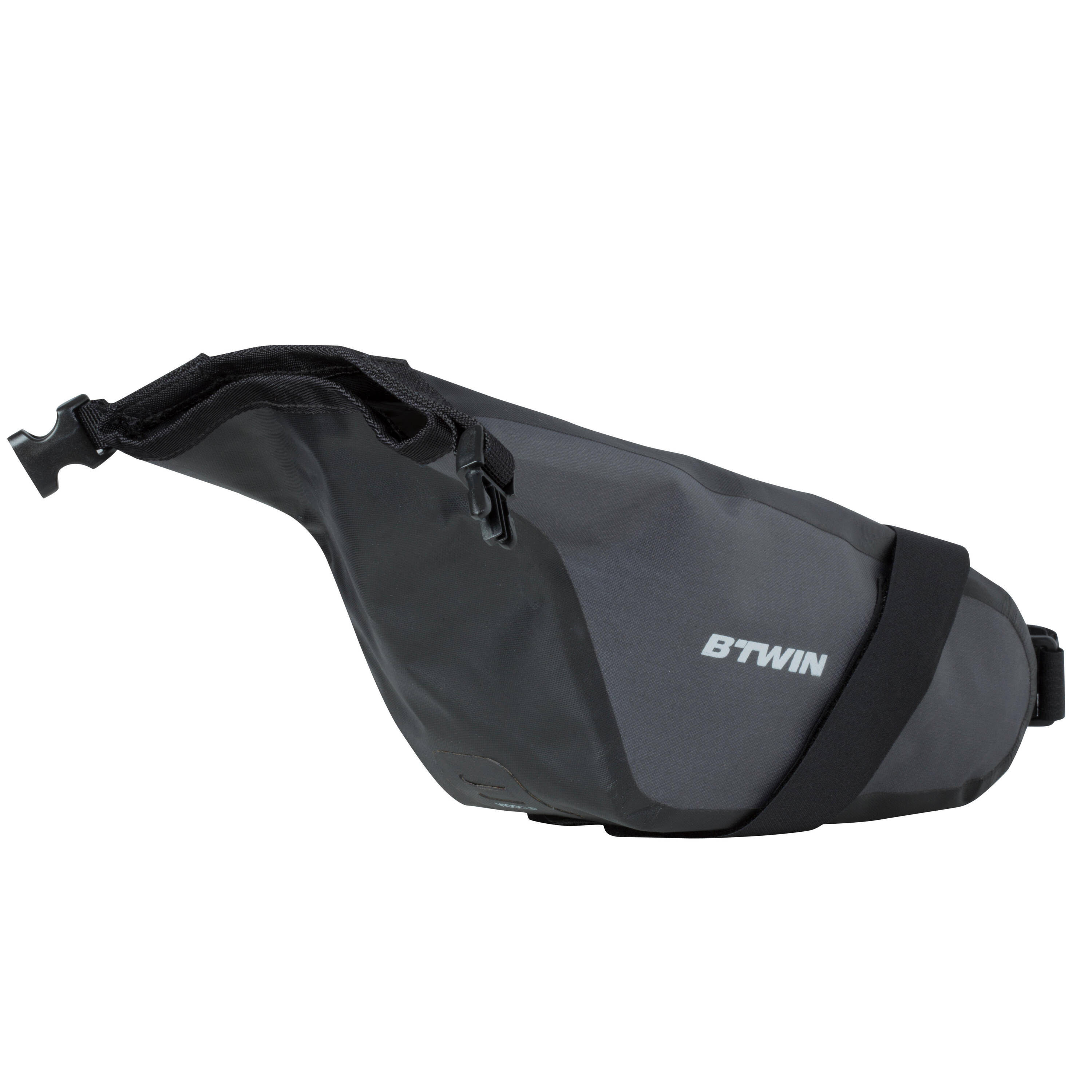 Cycling Waterproof Saddle Bag 2.5L - 900 Black -  3