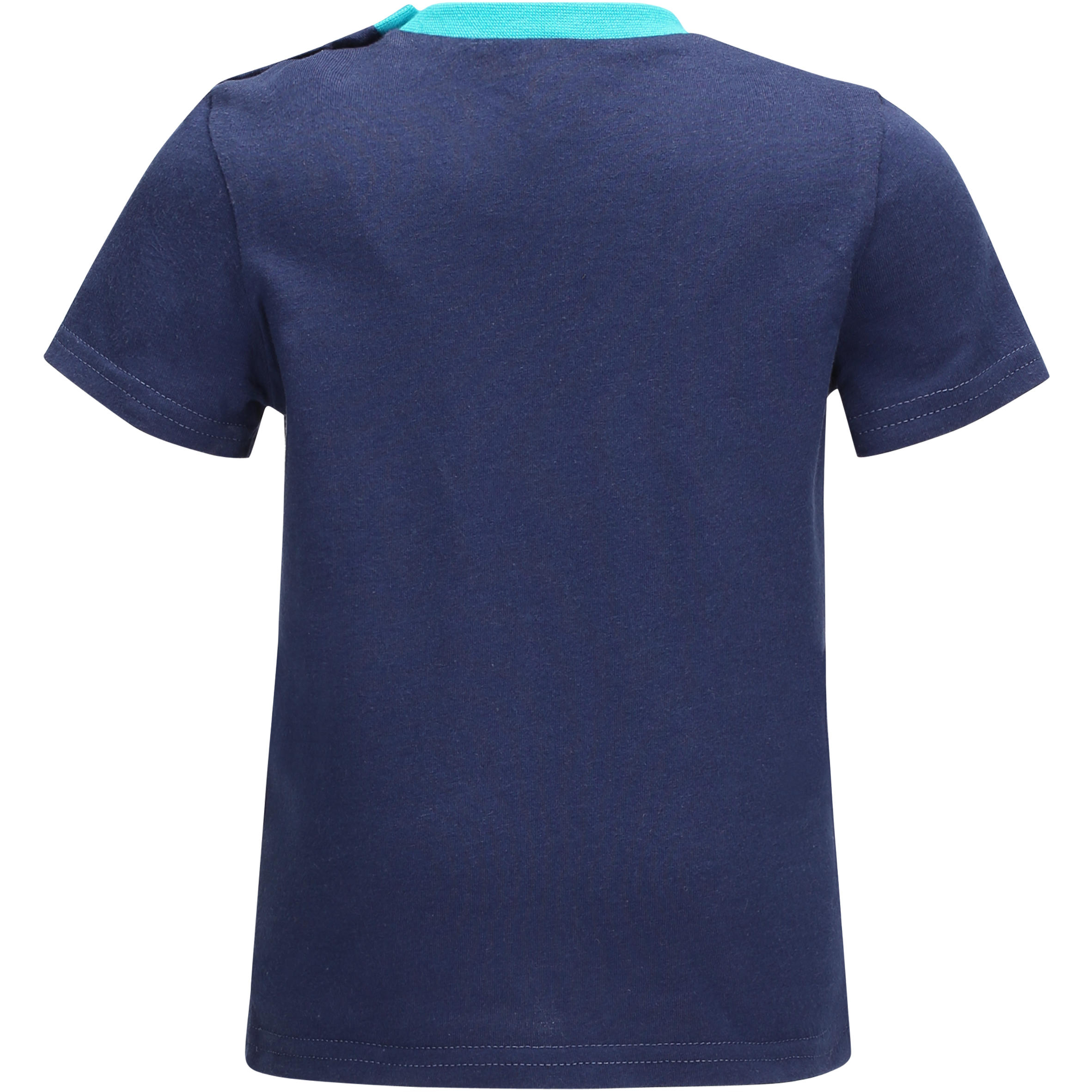 Baby Boy Shirt Full Sleeves Printed Style In Blue main image 0