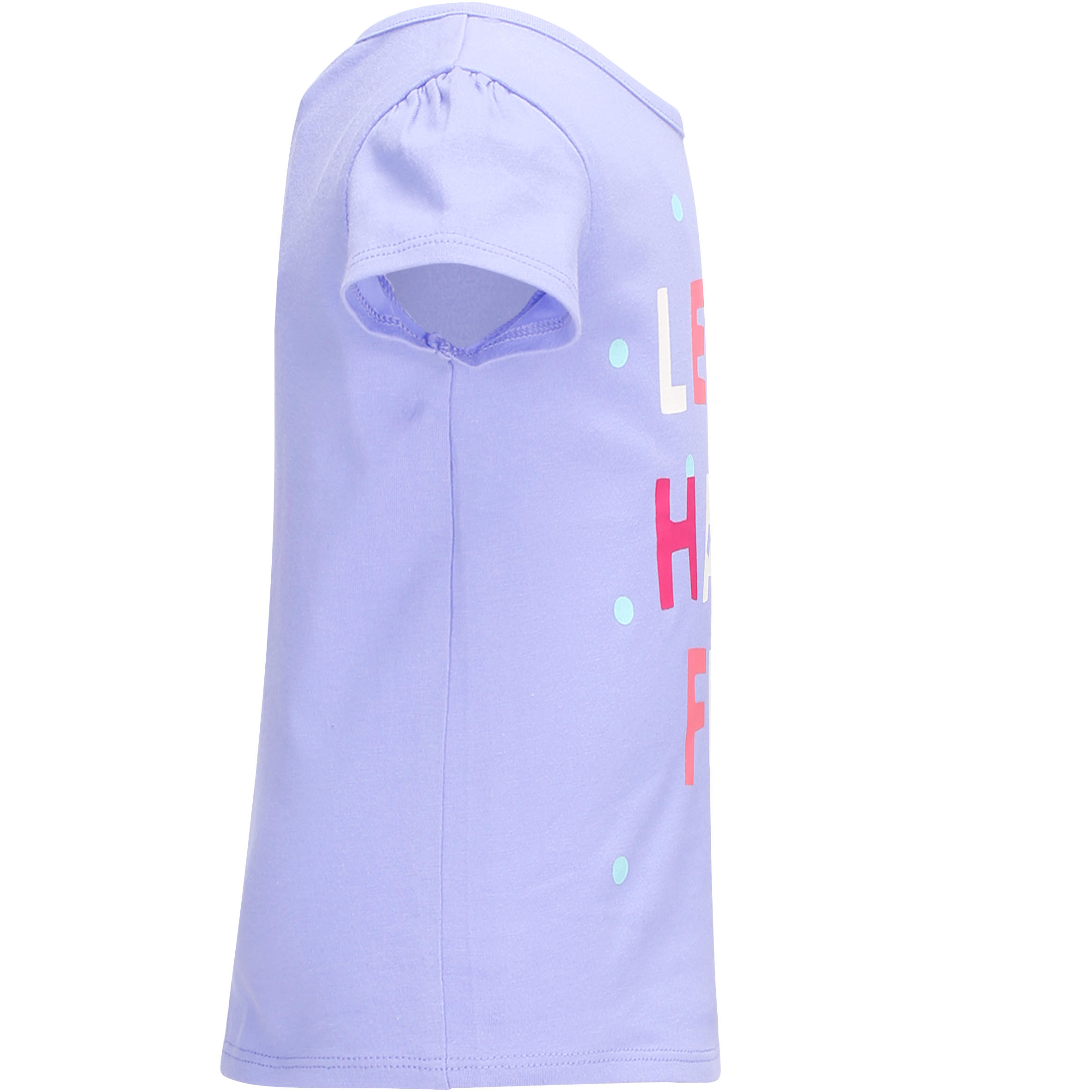 Baby Girls' Short-Sleeved T-Shirt - Purple 3/9