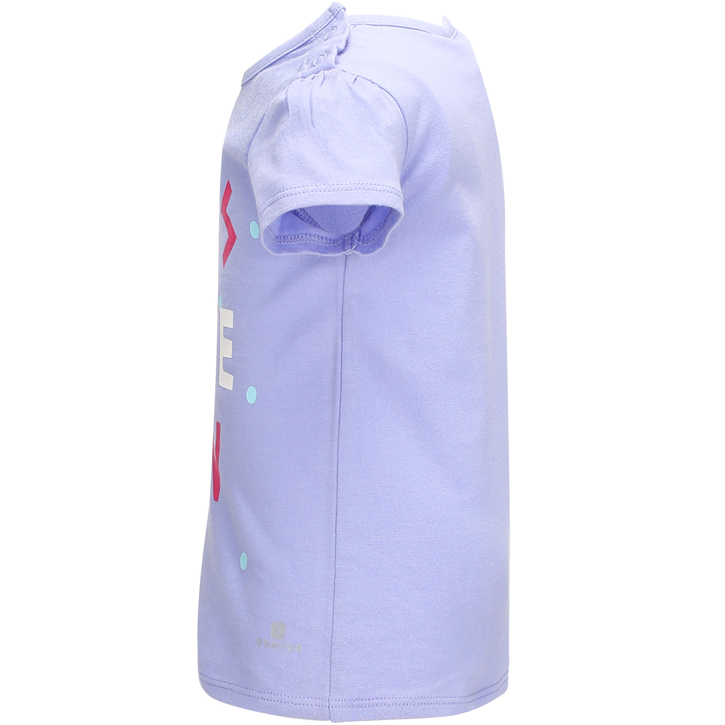 Baby Girls' Short-Sleeved T-Shirt - Purple 5/9