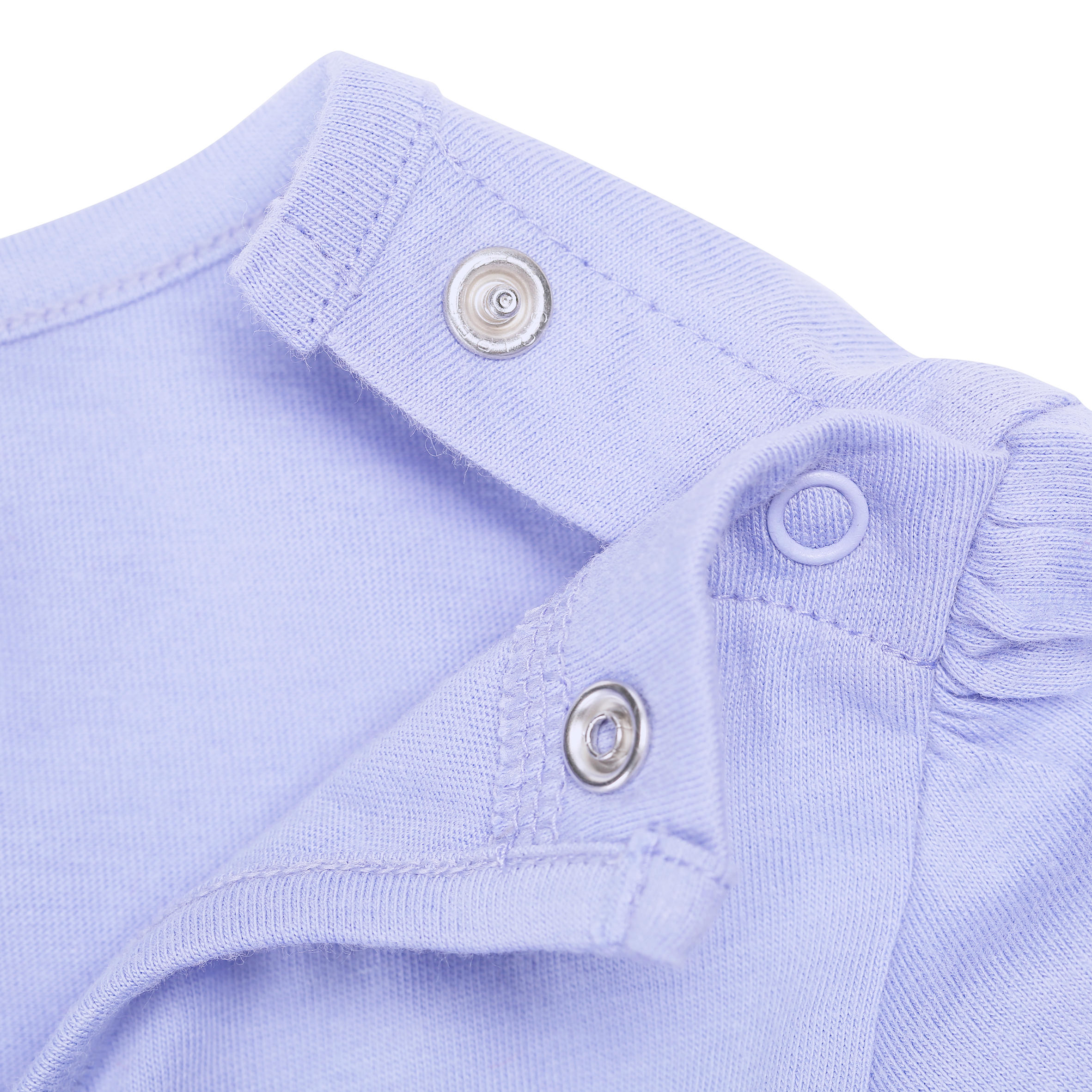 Baby Girls' Short-Sleeved T-Shirt - Purple 6/9