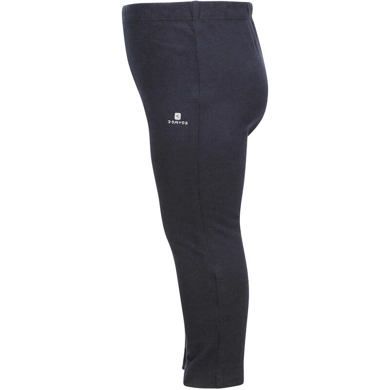 Pantalon 100 léger Gym Baby bleu marine