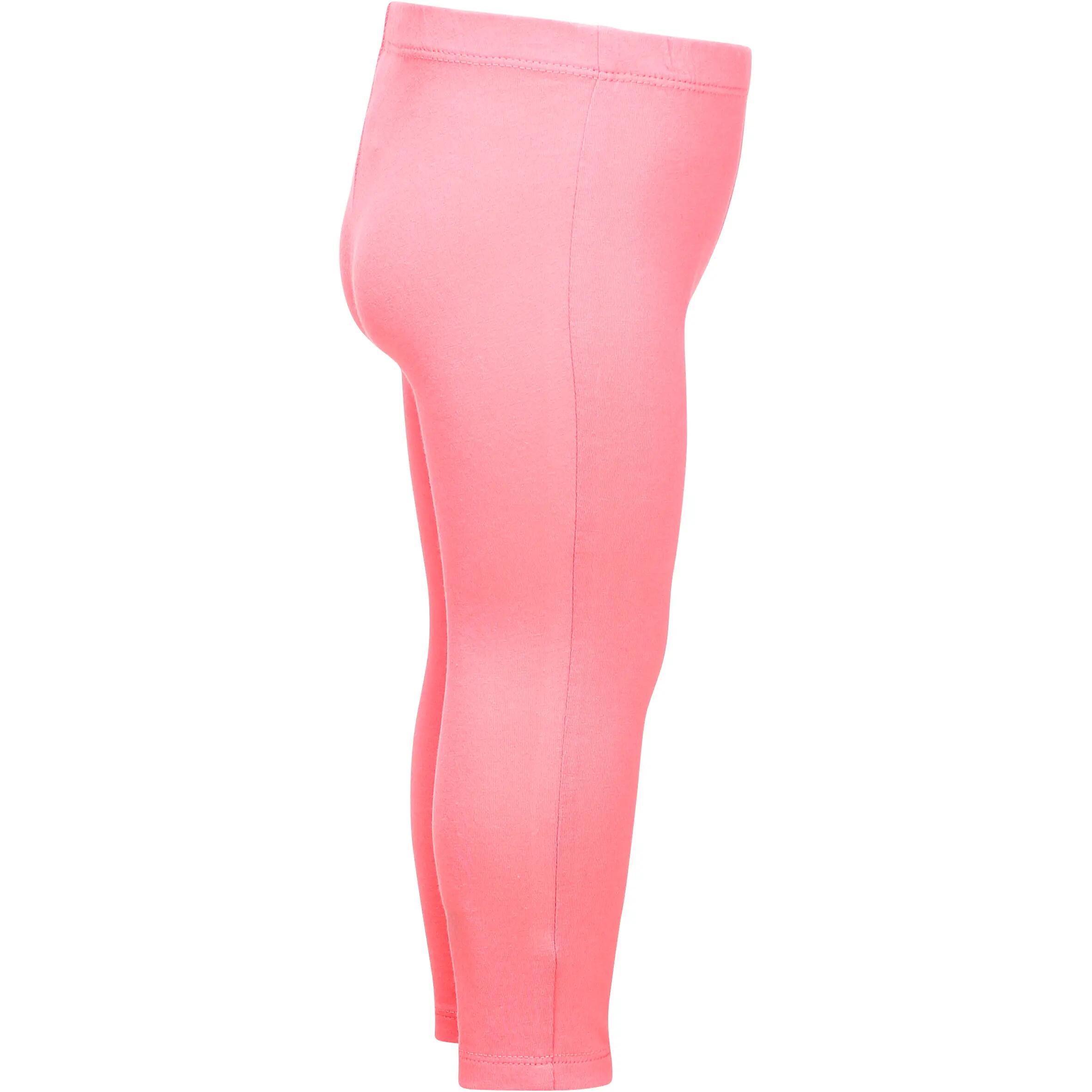Baby Fitness Leggings 2-Pair Pack - Pink/Green Print 4/19