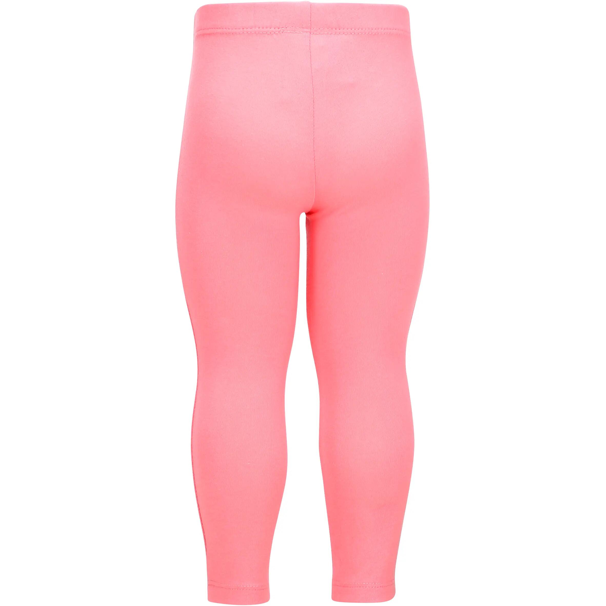 Baby Fitness Leggings 2-Pair Pack - Pink/Green Print 5/19