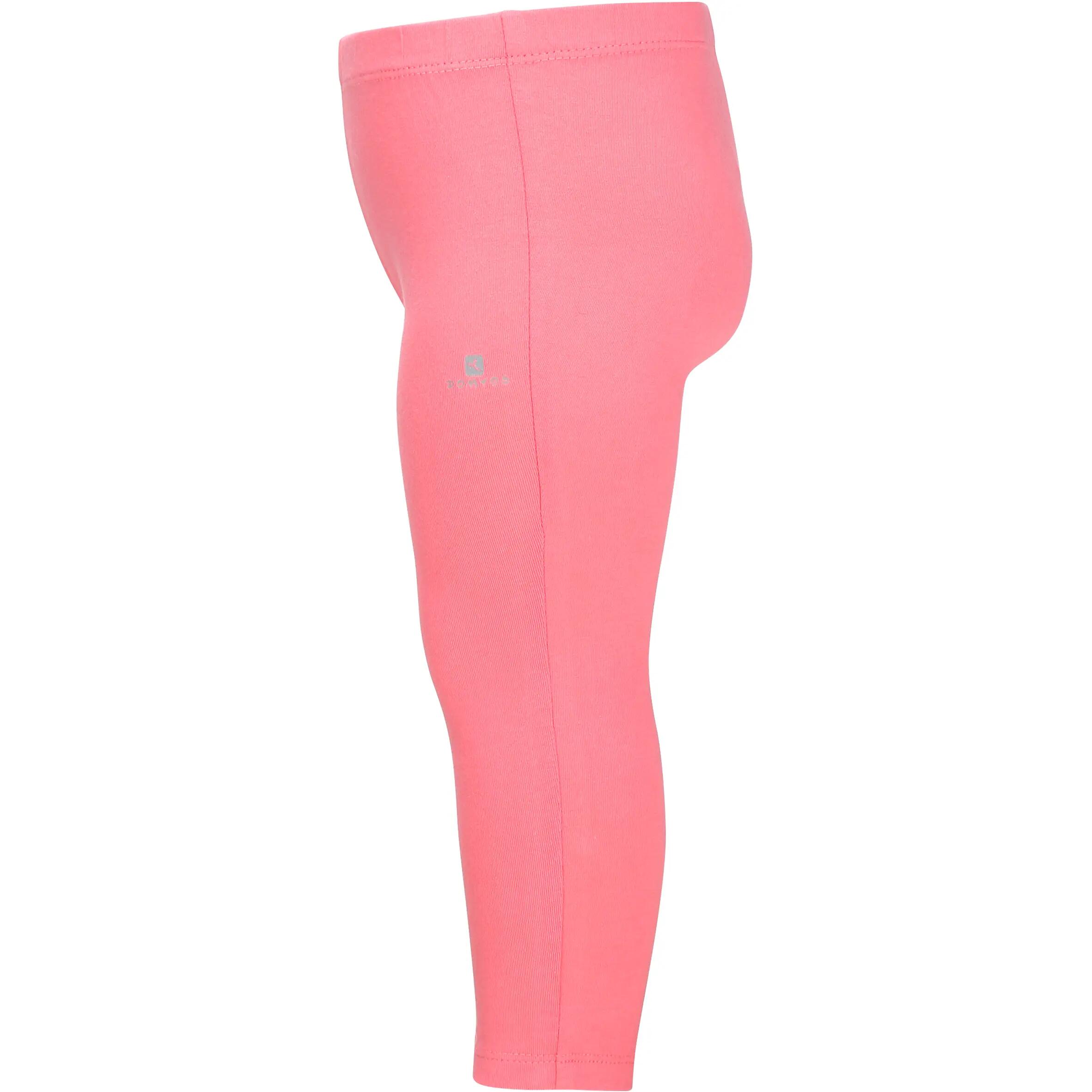Baby Fitness Leggings 2-Pair Pack - Pink/Green Print 6/19