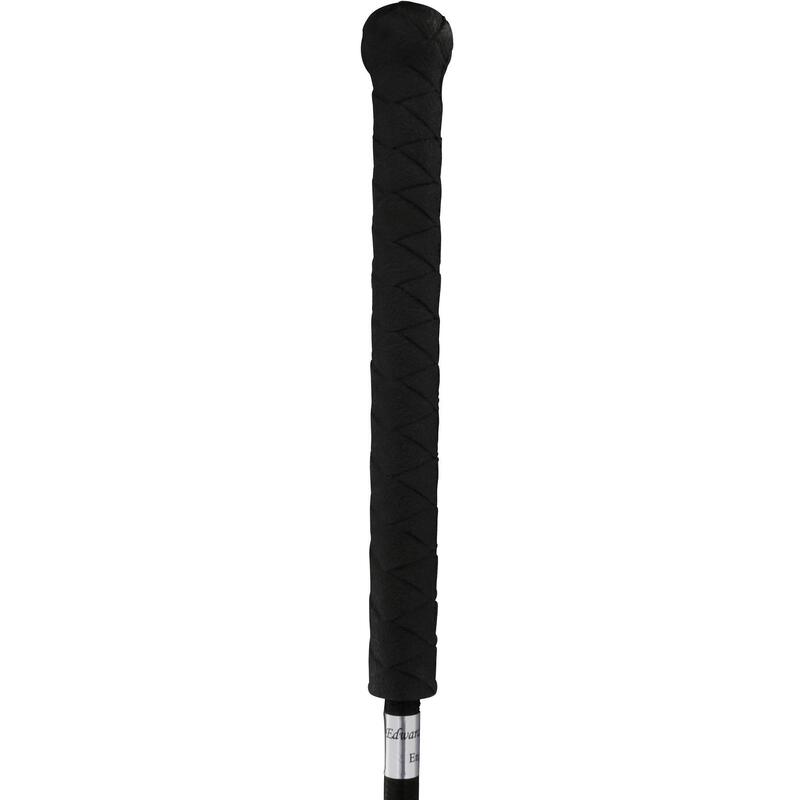 Stick de dressage basique équitation 110 cm noir