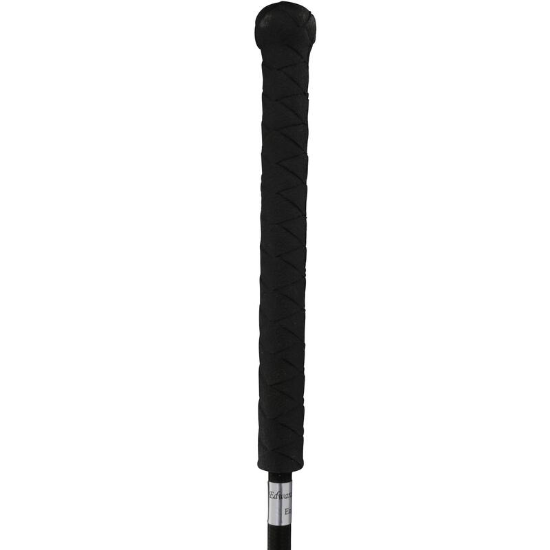 Eco Horse Riding Dressage Crop 120cm Black WALDHAUSEN Decathlon