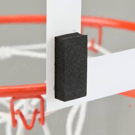 Kids' Wall-Mounted Polycarbonate Basketball Hoop SK500
