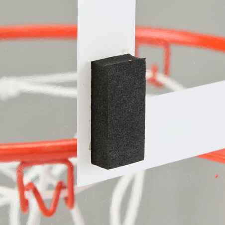 חישוק כדורסל מפוליקרבונט לילדים, דגם S500 להרכבה על קיר