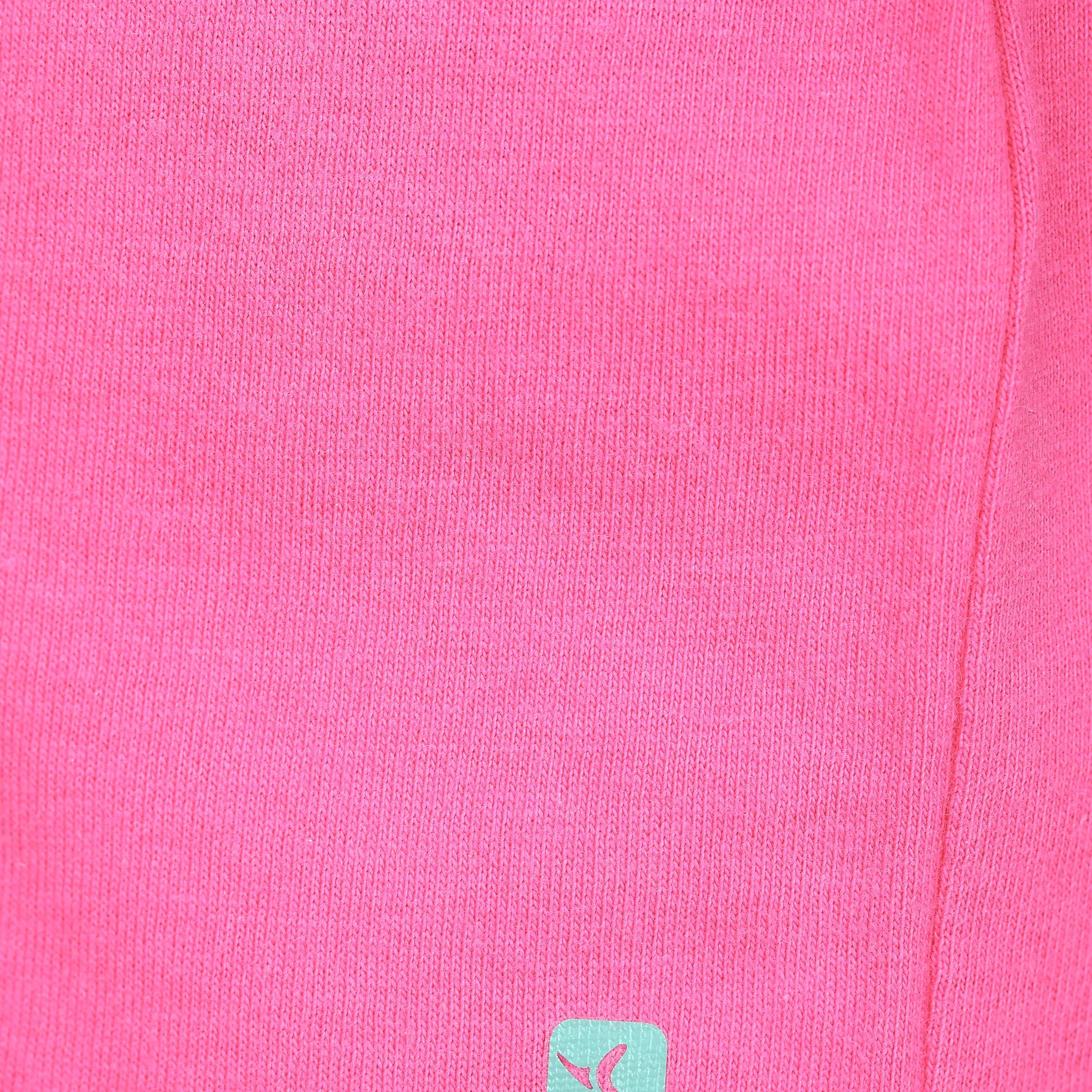 100 Baby Gym Short-Sleeved T-Shirt - Pink 6/7