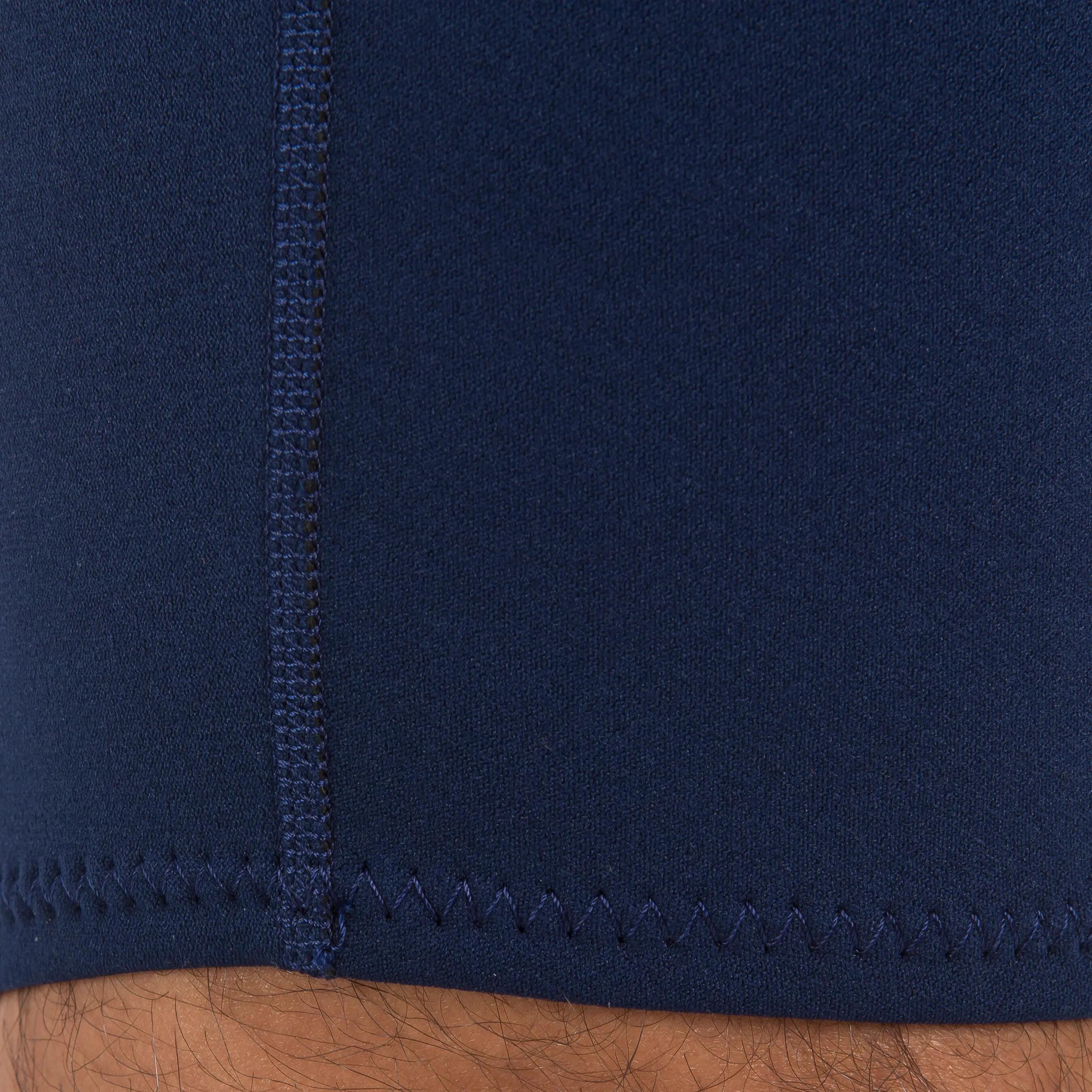 100 Men's Neoprene Shorty Surfing Wetsuit - Blue 9/12