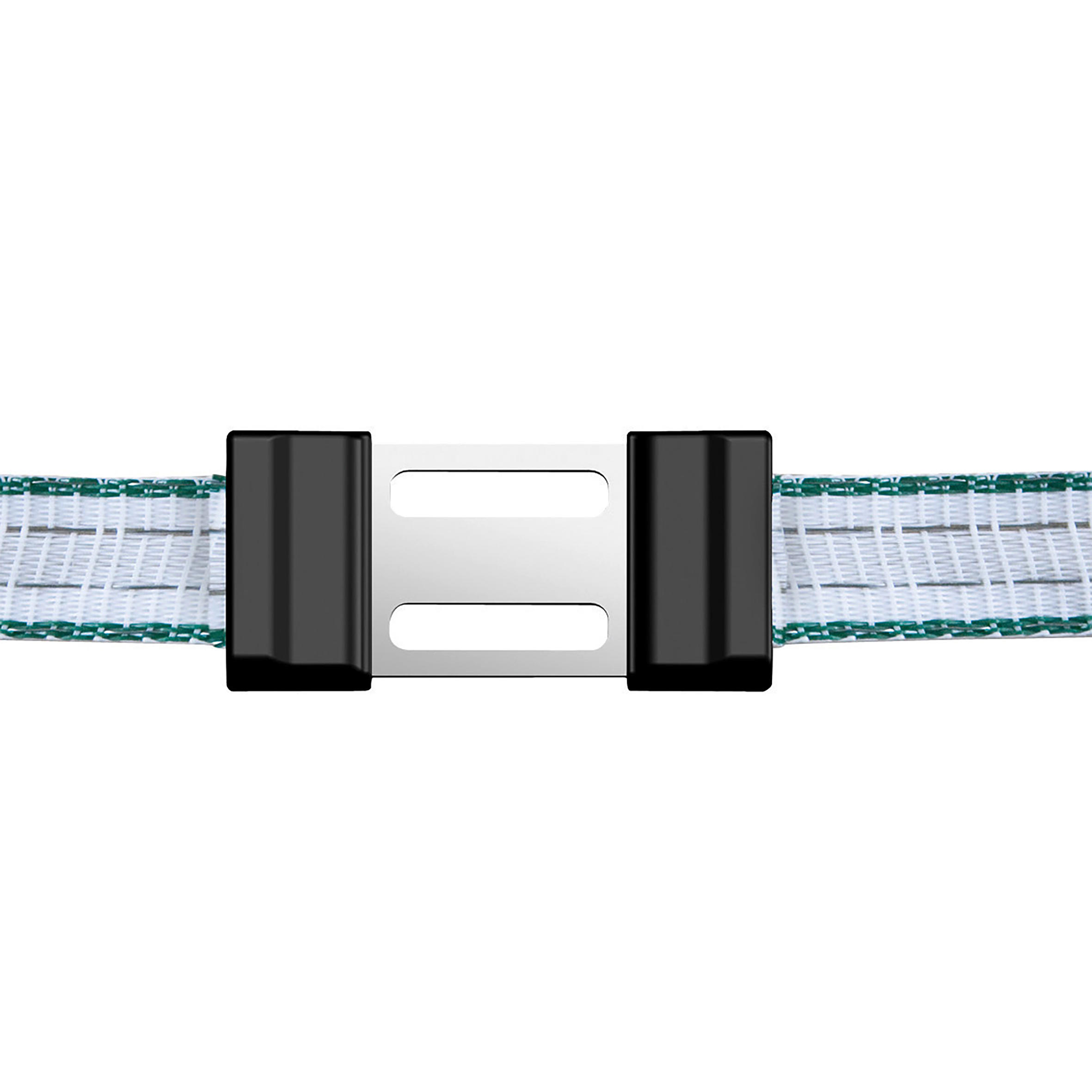 Bandverbinder Edelstahl,5 Stück  bis 20 mm oder 10 Stück bis 40 mm Weidezaunband 