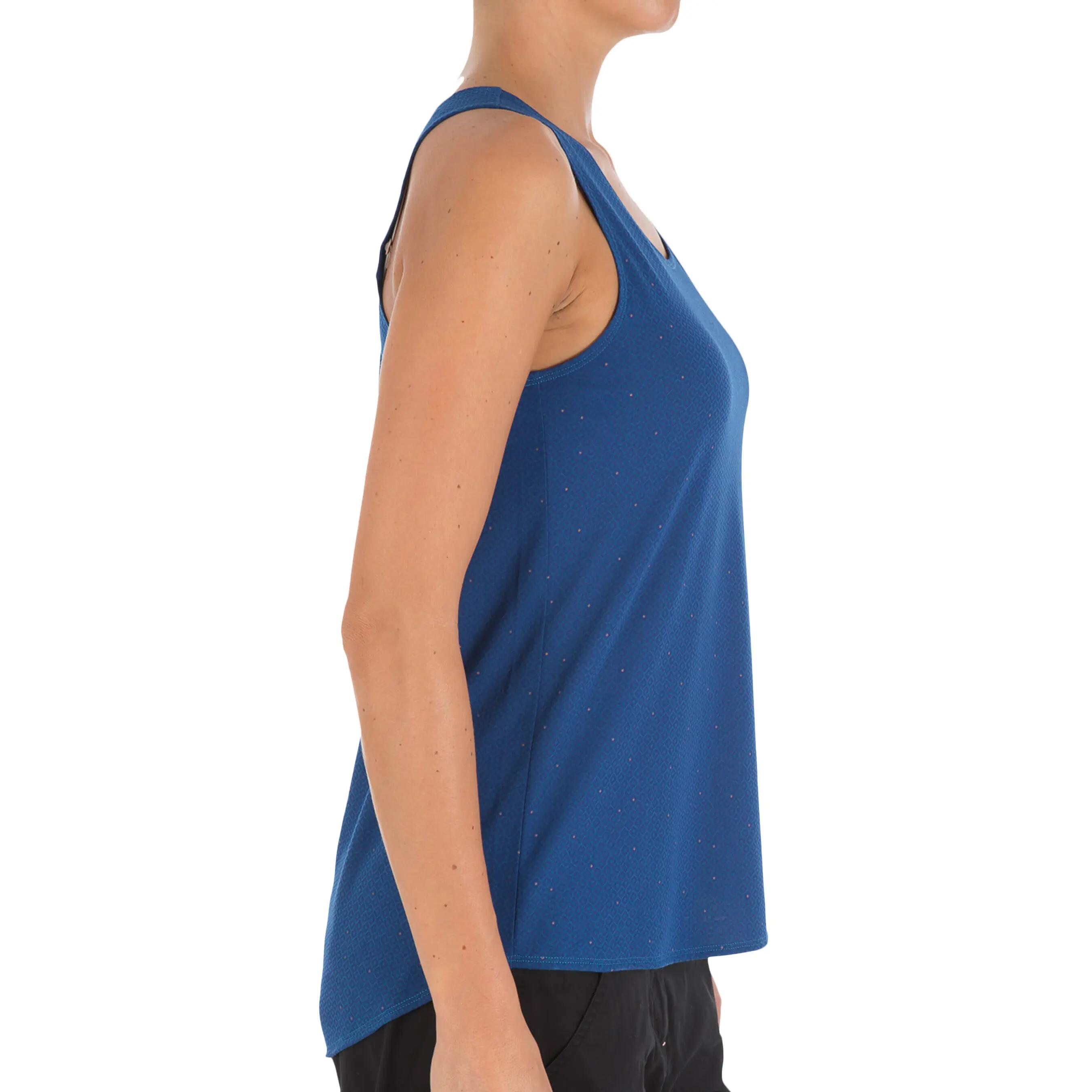 Gradient women’s tank top T-shirt - black 3/8