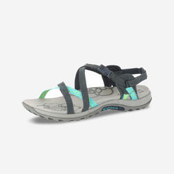 Sandalias Deportivas De Trekking Y Senderismo Merrel Jacardia Mujer Gris Azul