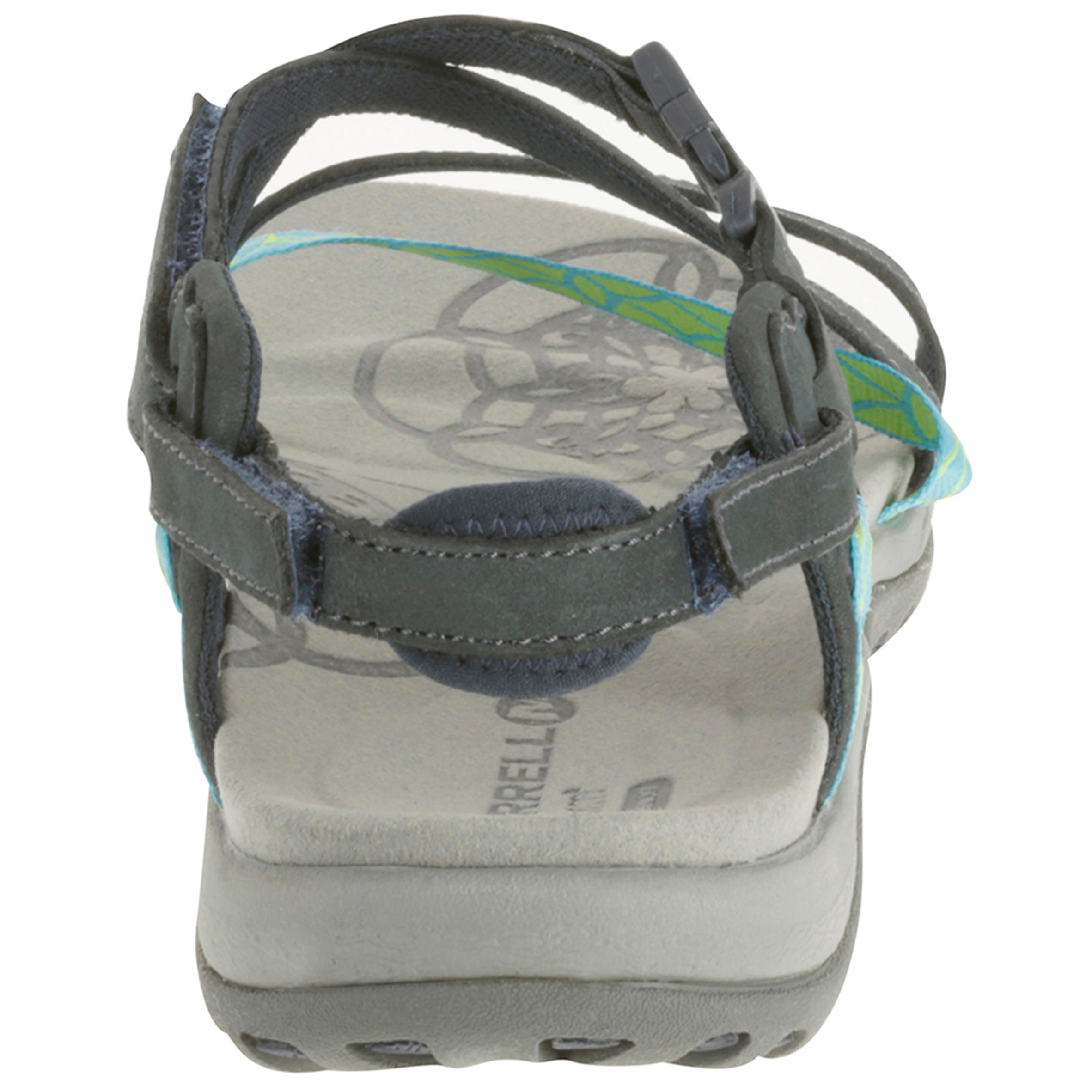Wandelsandalen voor dames Jacardia blauw 4/14