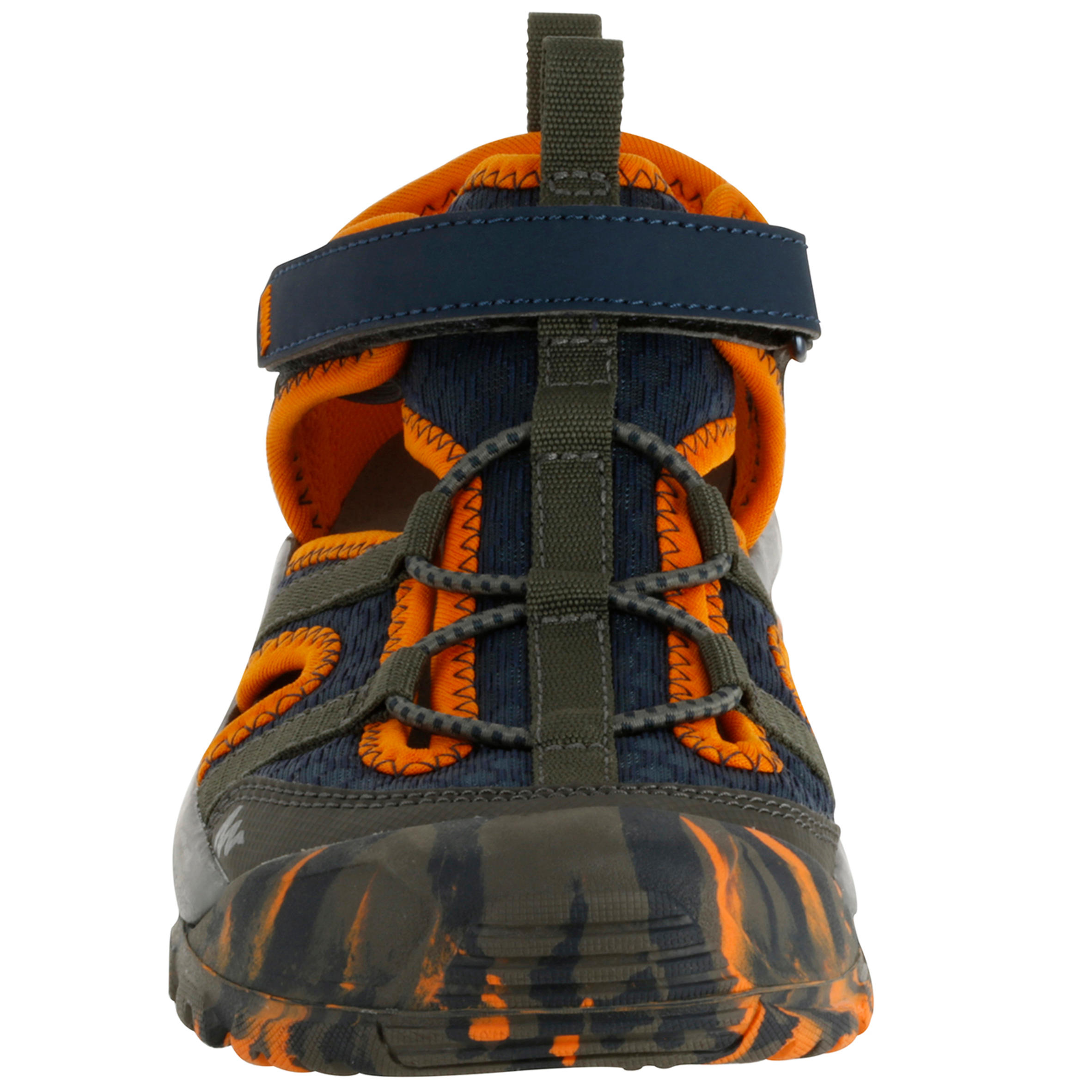 Kids’ Hiking Sandals MH150 - Blue/Orange 6/13