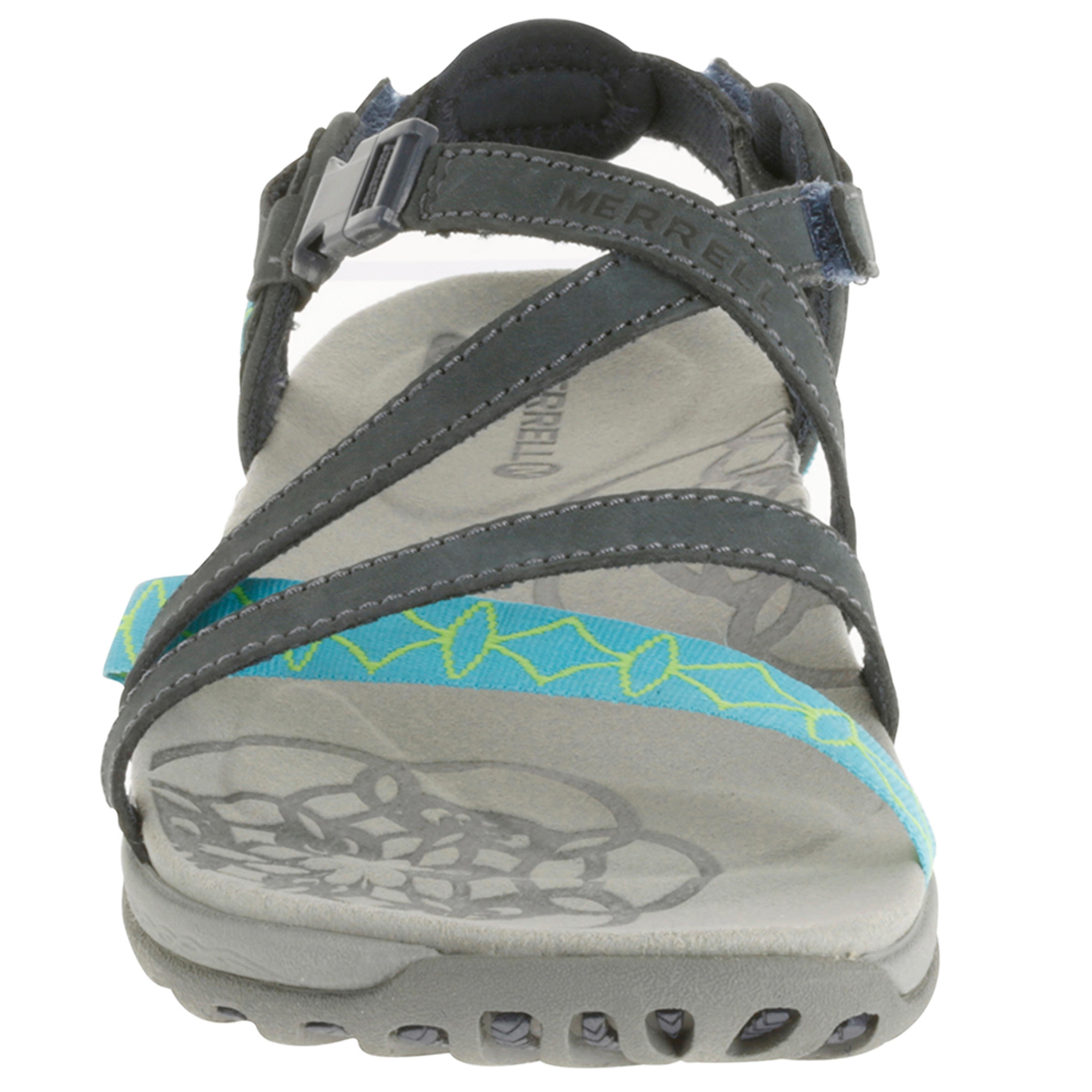 Jacardia Women's Hiking Sandals with Good Grip - Grey 5/14