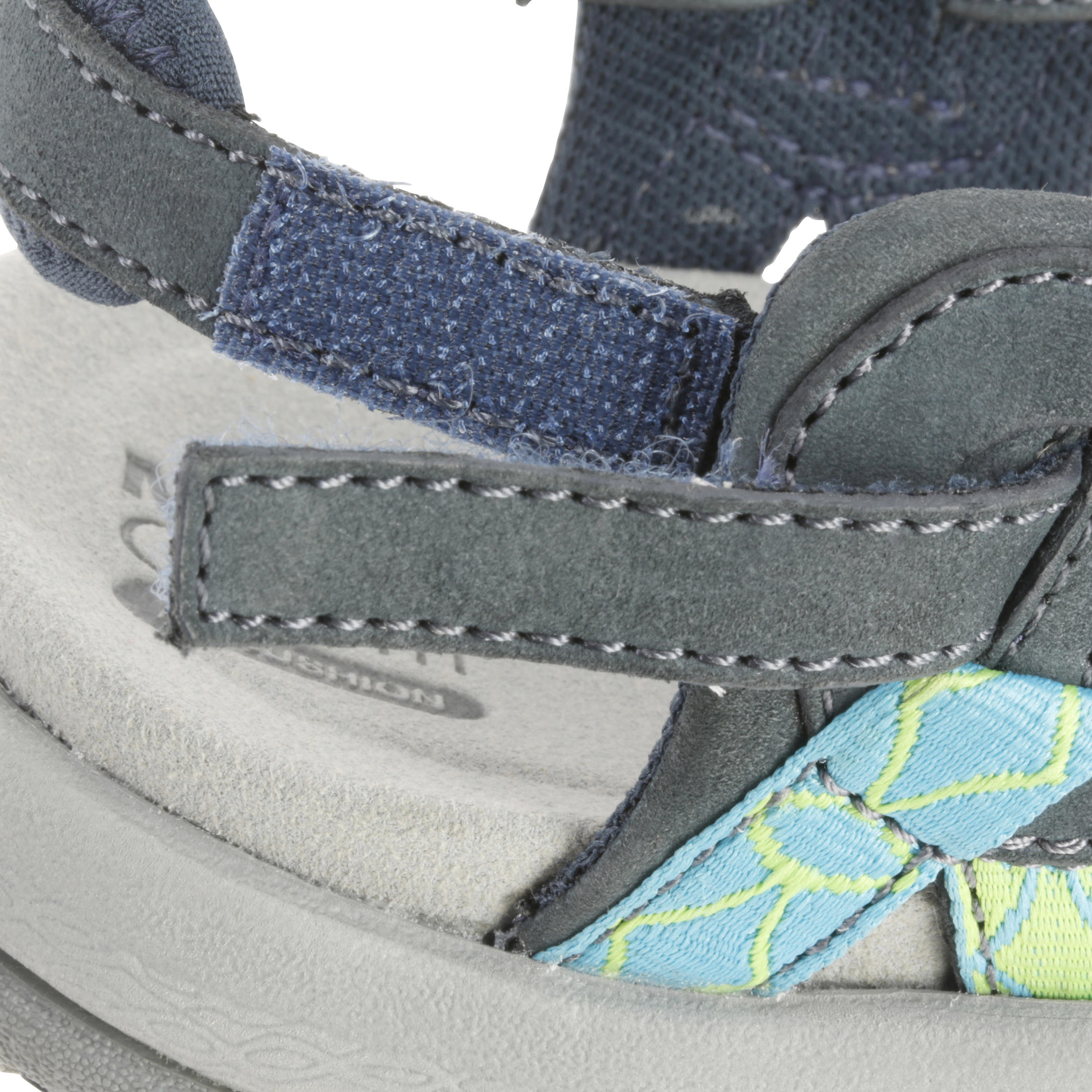 Jacardia Women's Hiking Sandals with Good Grip - Grey 11/14