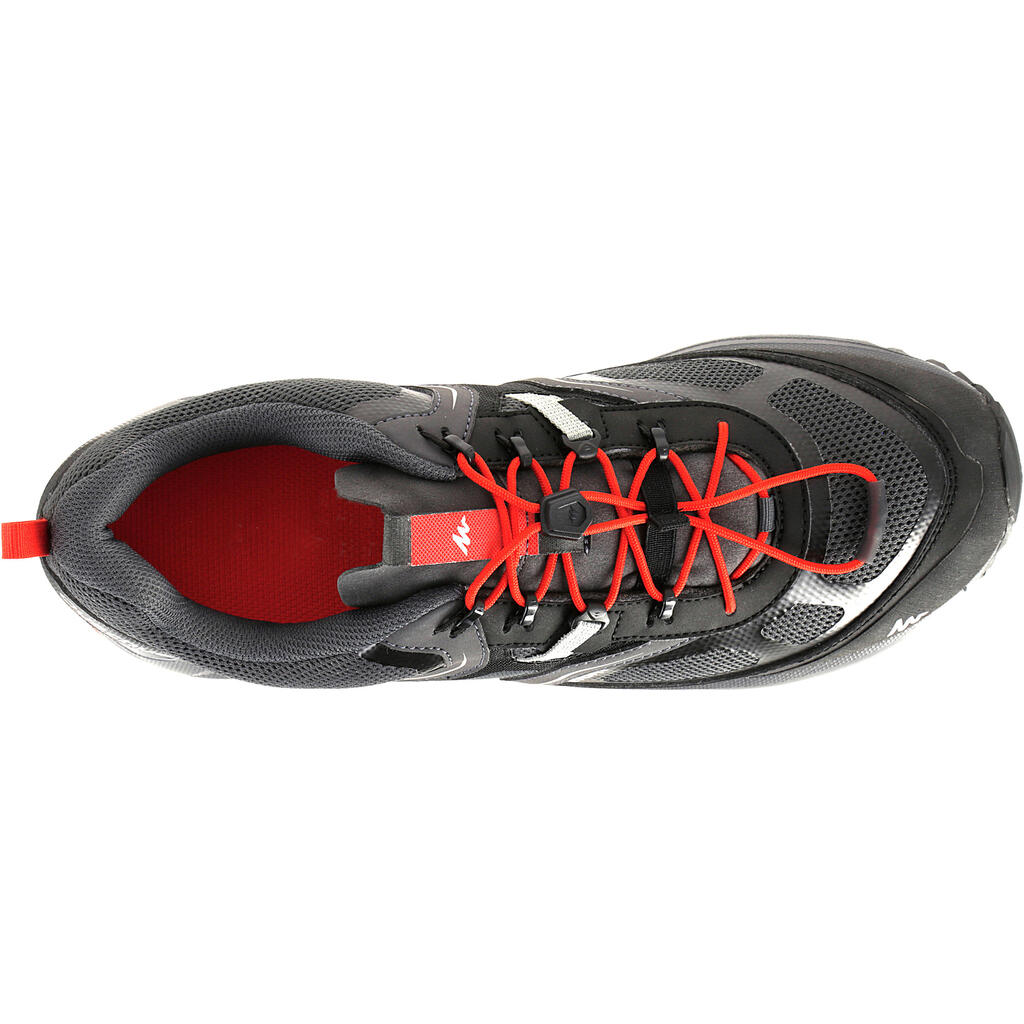 Wanderschuhe Forclaz 500 Helium Herren schwarz