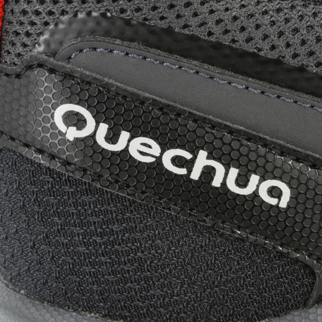 Wanderschuhe Forclaz 500 Helium Herren schwarz