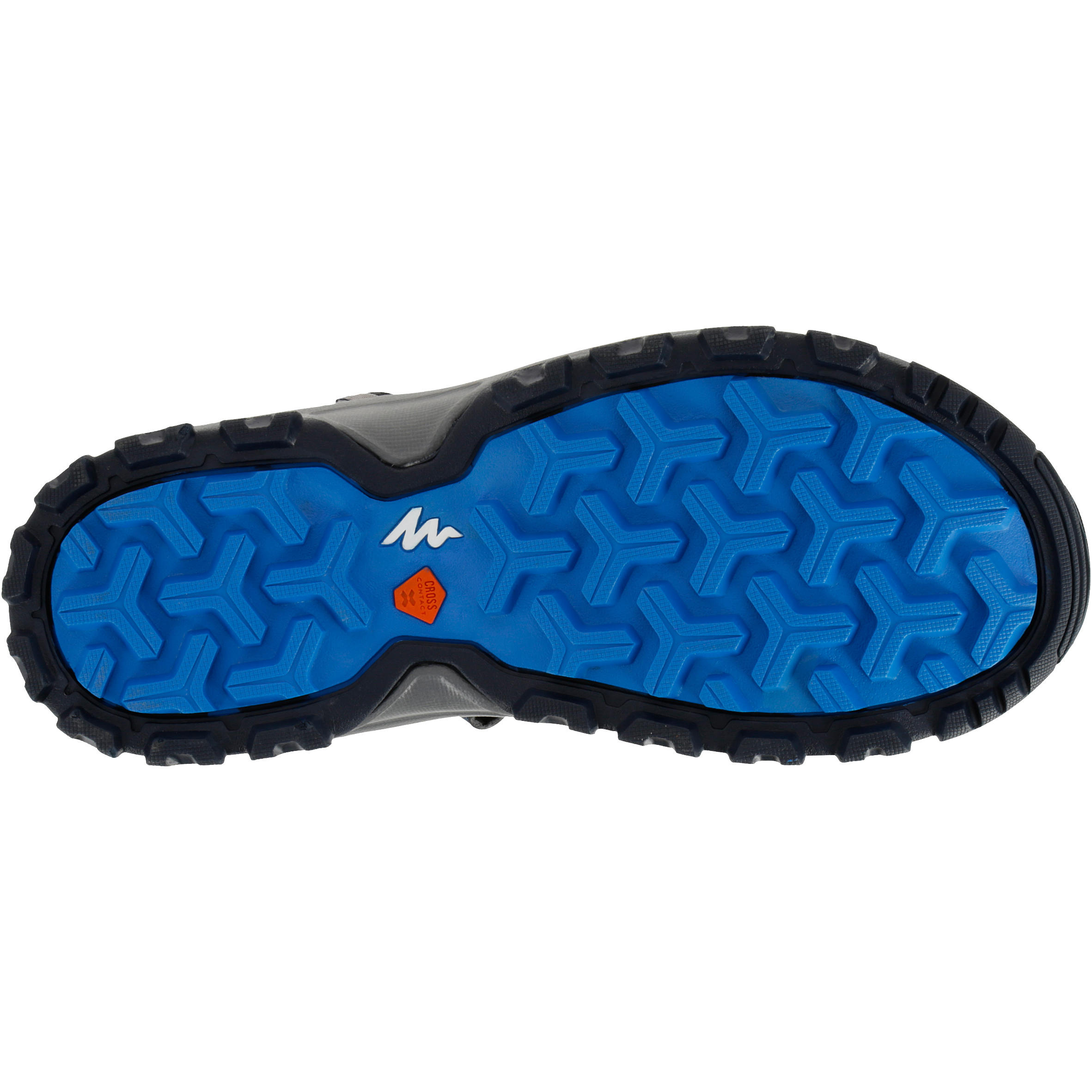 Kids’ Hiking Sandals MH150 - size 10 to 6 - Blue 5/8