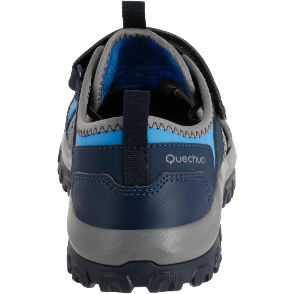 Kids’ Hiking Sandals MH150 - size 10 to 6 - Blue