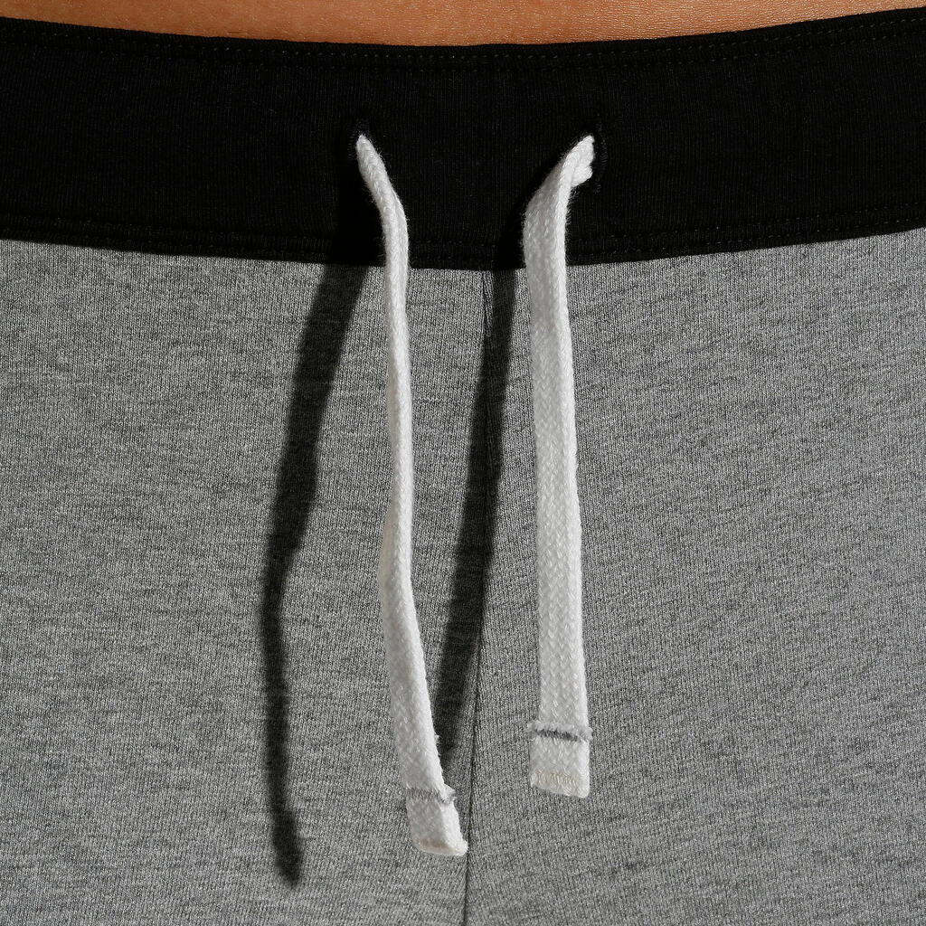 Trainingshose Fitness Active Damen graumeliert
