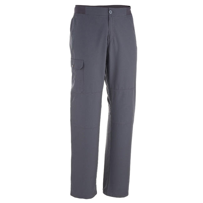 Buy Arpenaz 50 Men'S Hiking Trousers Grey Online At Decathlon.In