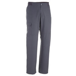 Pantalon randonnée nature NH100 gris homme